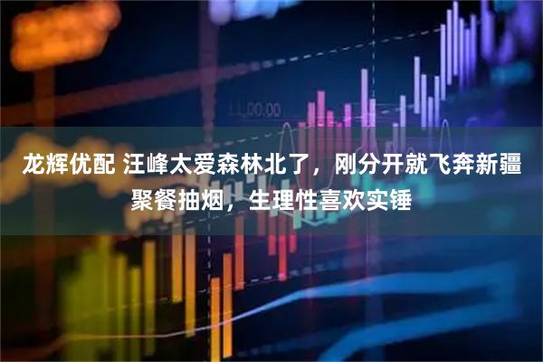 龙辉优配 汪峰太爱森林北了，刚分开就飞奔新疆聚餐抽烟，生理性喜欢实锤